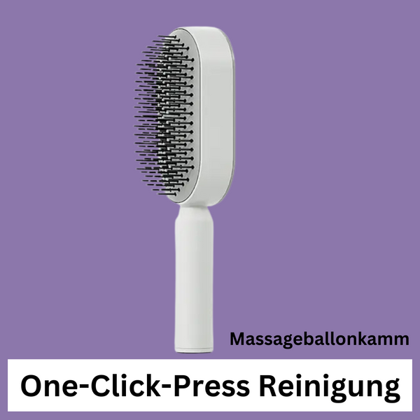 Selbstreinigende Haarbürste